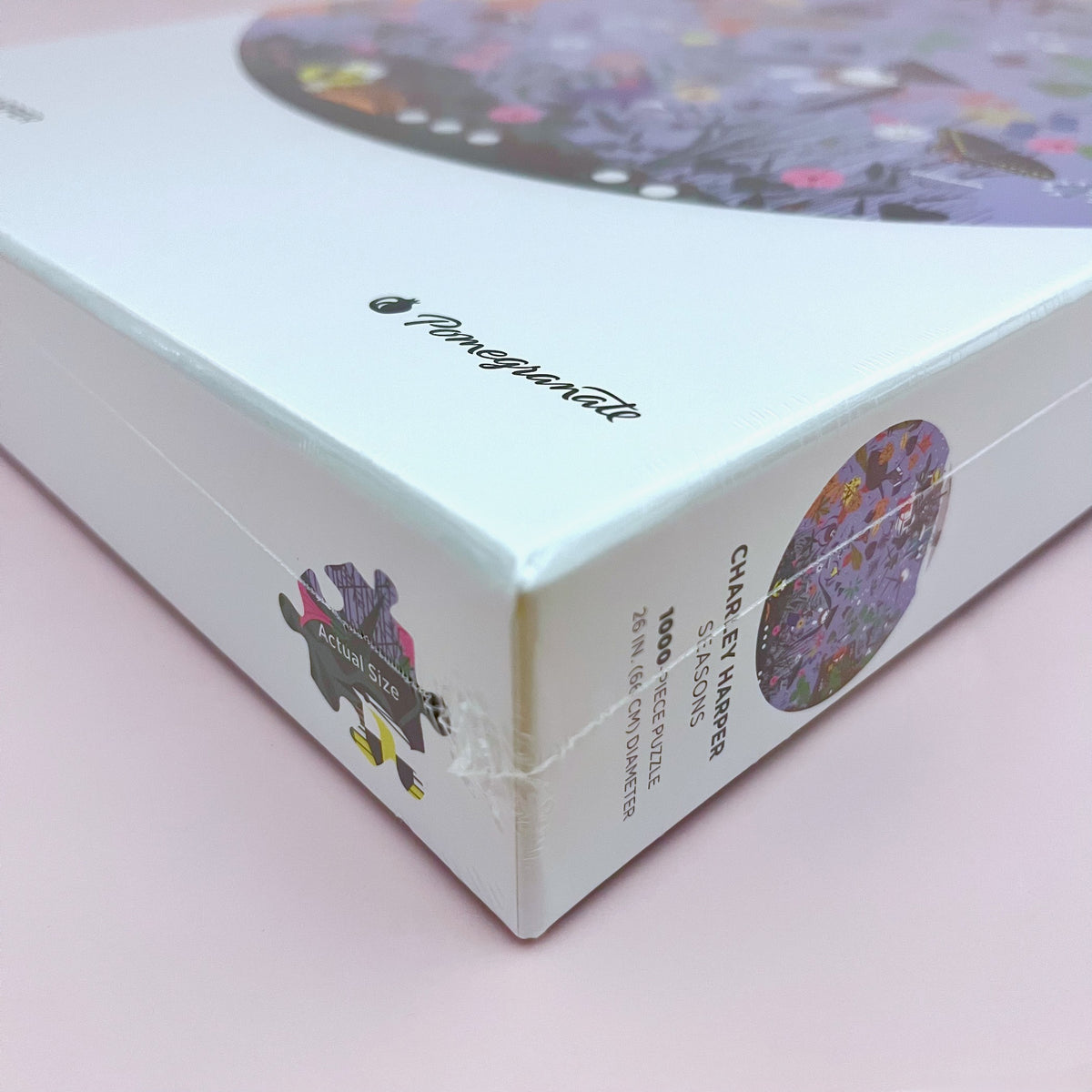 Charley Harper: Seasons 1000-Piece Circular Jigsaw Puzzle