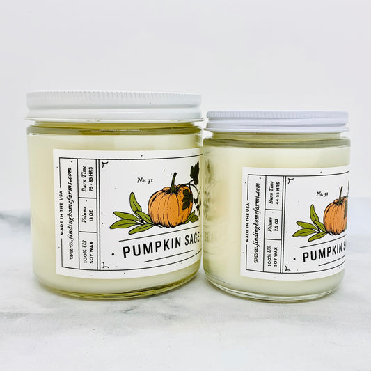 Pumpkin Sage Soy Candle