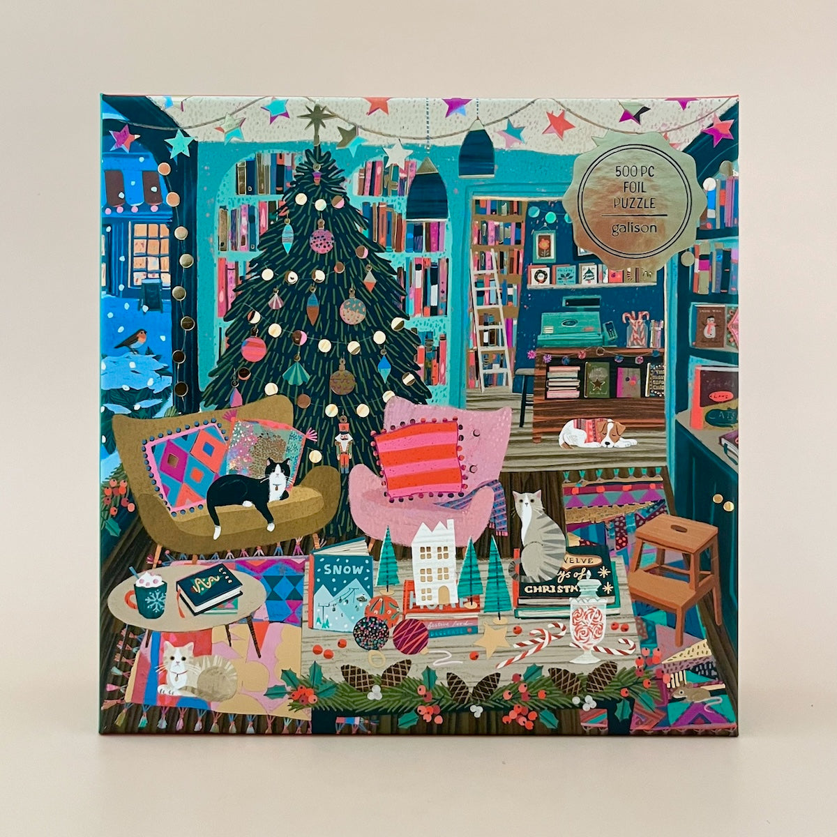 Season's Reading 500 Piece Foil Puzzle