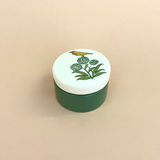 Vintage Botanical Trinket Box