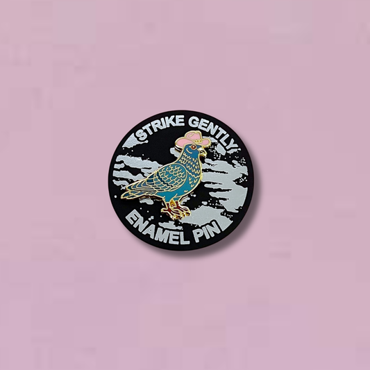 Cowboy Pigeon Pin