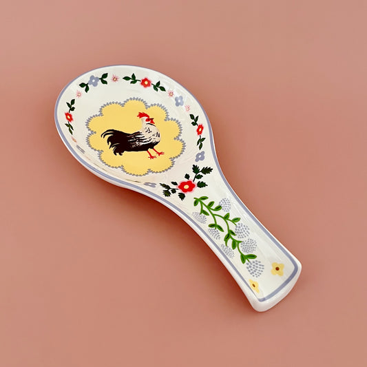Home Sweet Home Porcelain Spoon Rest