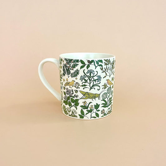 Vintage Botanical Mug