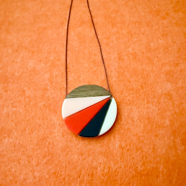 2025 SIGNE Radiant Colorblock Necklace