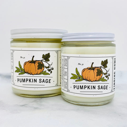 Pumpkin Sage Soy Candle