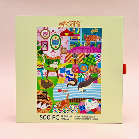 Cat Nap Stories 500 Piece Puzzle