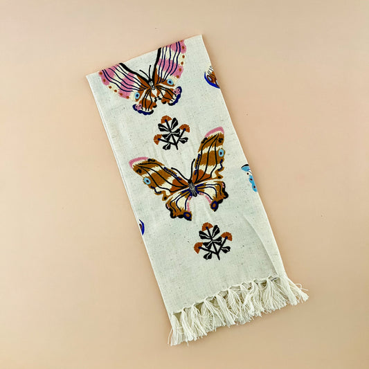 Aurora Embroidered Dishtowel