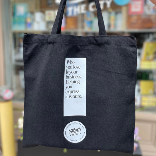 Silver in the City 25 Years Pride Tote