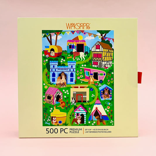 Doggie Dreamhouse 500 Piece Puzzle