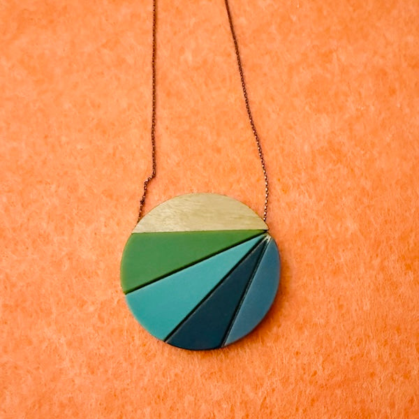 2025 SIGNE Radiant Colorblock Necklace